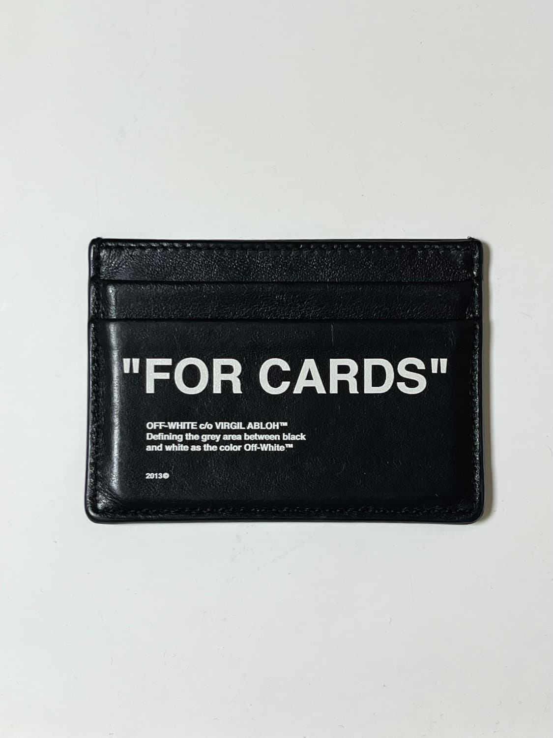 오프화이트 카드지갑 상품이미지1