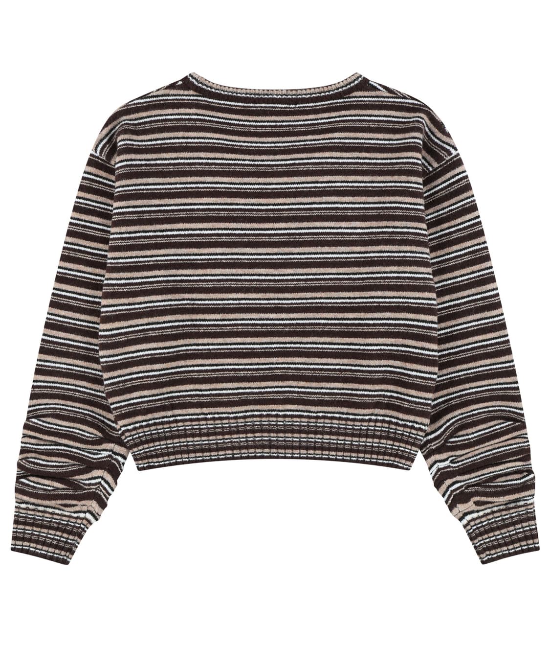 코이세이오-stripe knit brown 상품이미지3