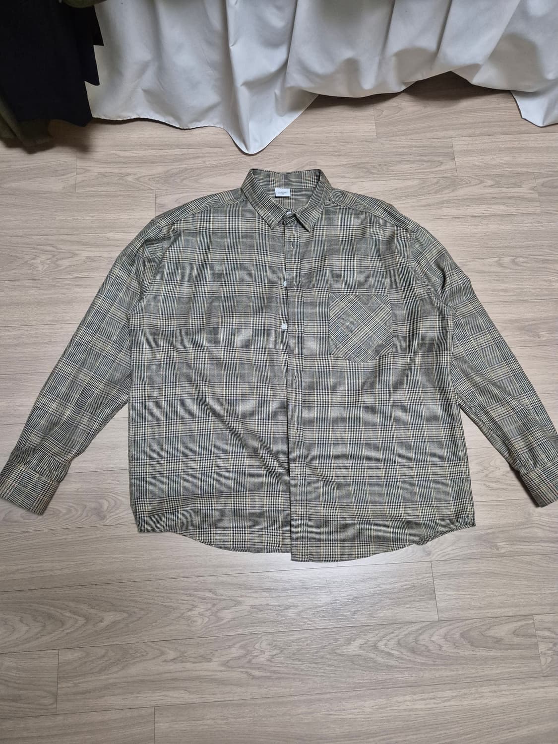 집시 체크 셔츠 상품이미지1