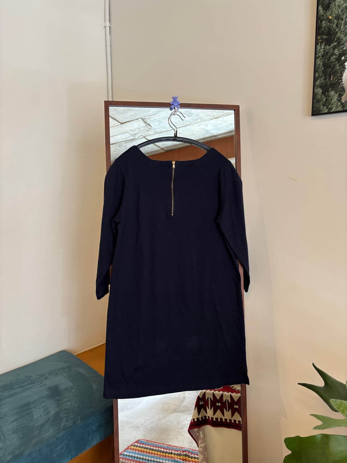 A.P.C. 아페쎄 네이비 라운드넥 원피스 상품이미지4