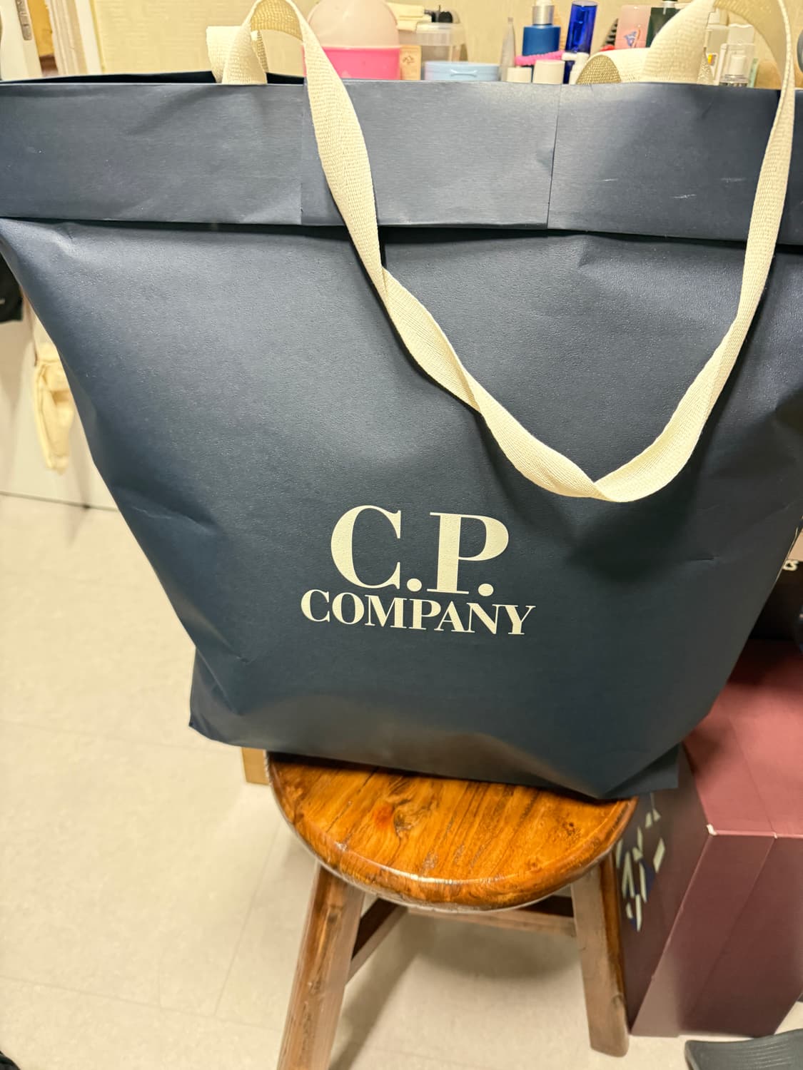 [XL] C.P. 컴퍼니 한국 한정 디디쉘 후드 다운 자켓 루나 상품이미지5