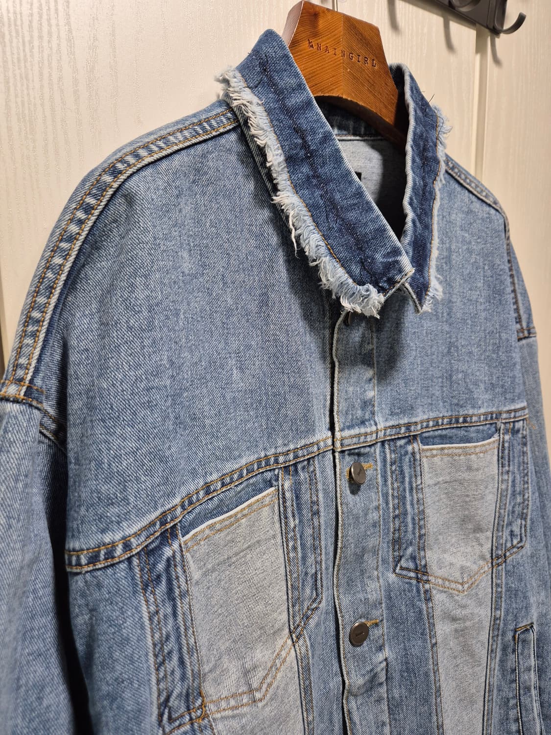 (세일)(새상품)MNL 데님 청자켓 상품이미지2