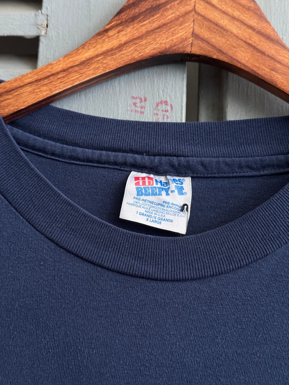 [XL]90's Hanes USMC 그리스 티셔츠 상품이미지3