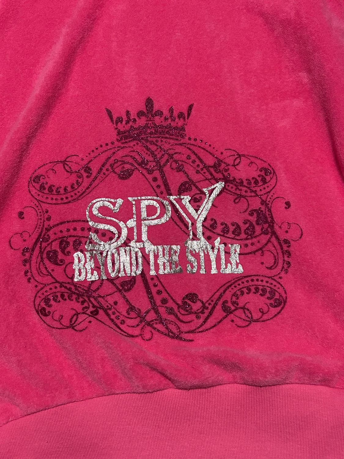 spy gal velvet hood zip-up 상품이미지8