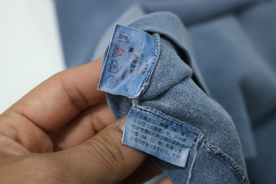 빔즈 빈티지 가공 포틀랜드 스테이트 칼리지 프린트 티셔츠 (M) 상품이미지10