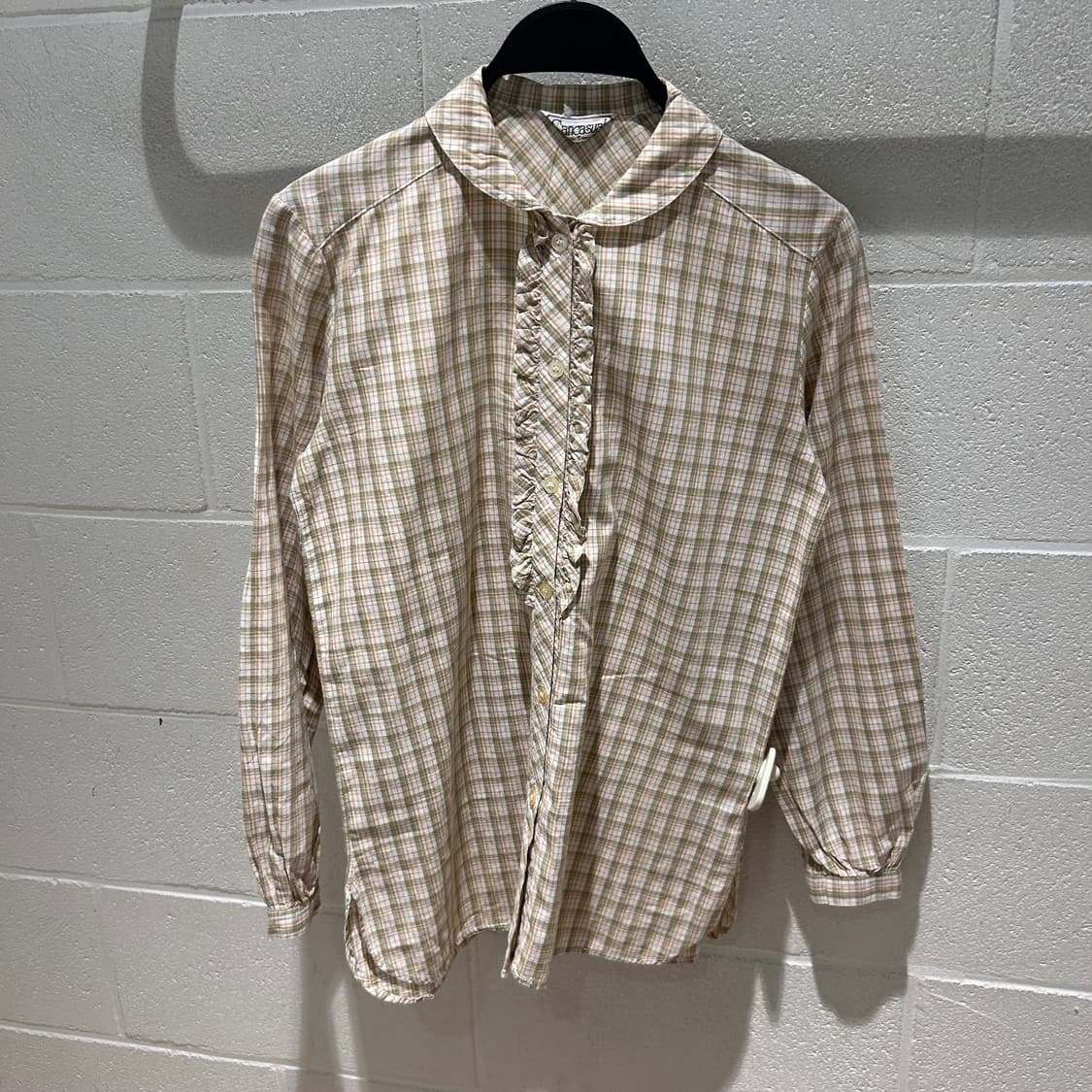 Vintage y2k Check Shirts 상품이미지6