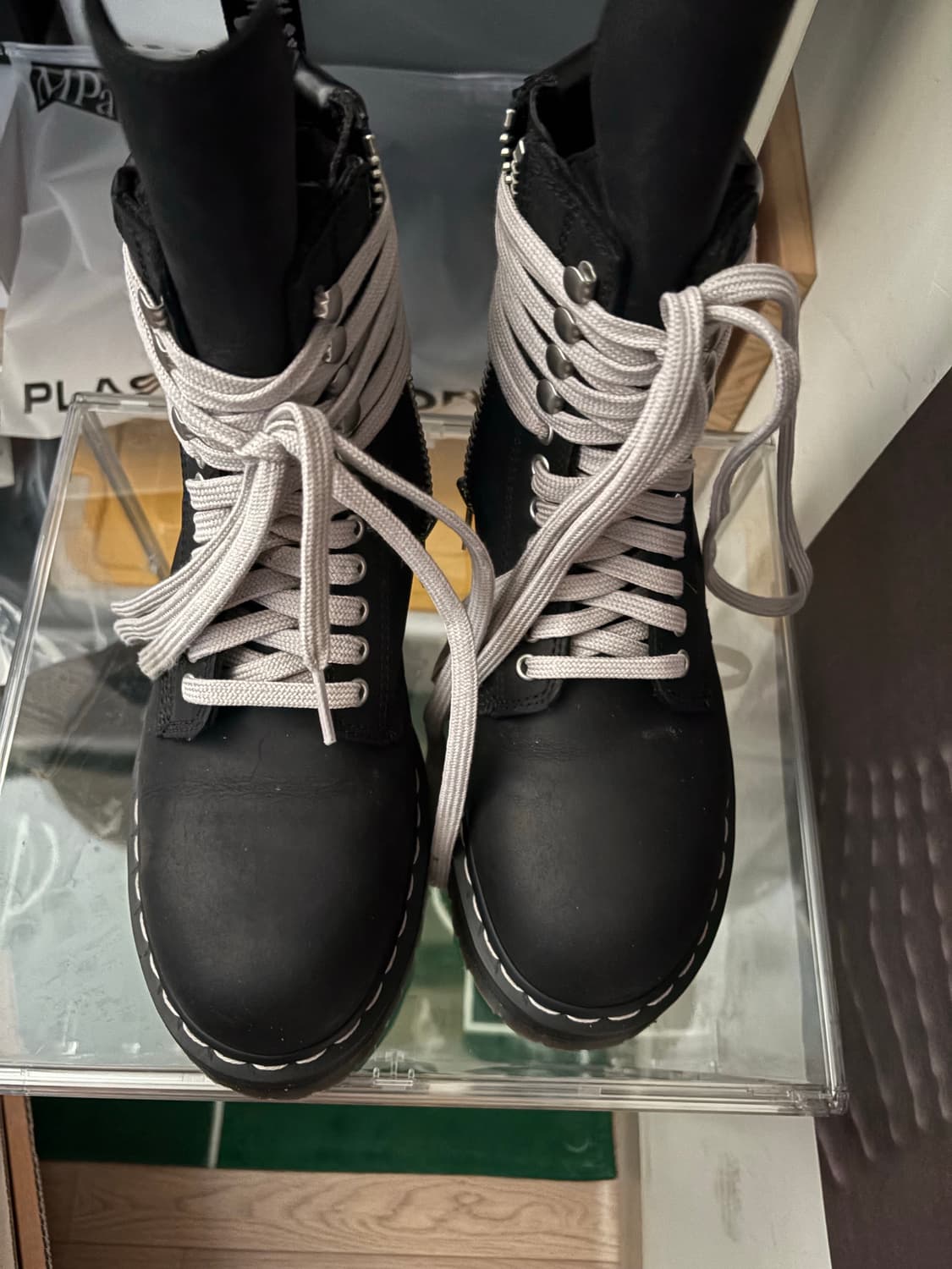 릭오웬스 닥터마틴 스틸토 uk7 (260) 상품이미지3