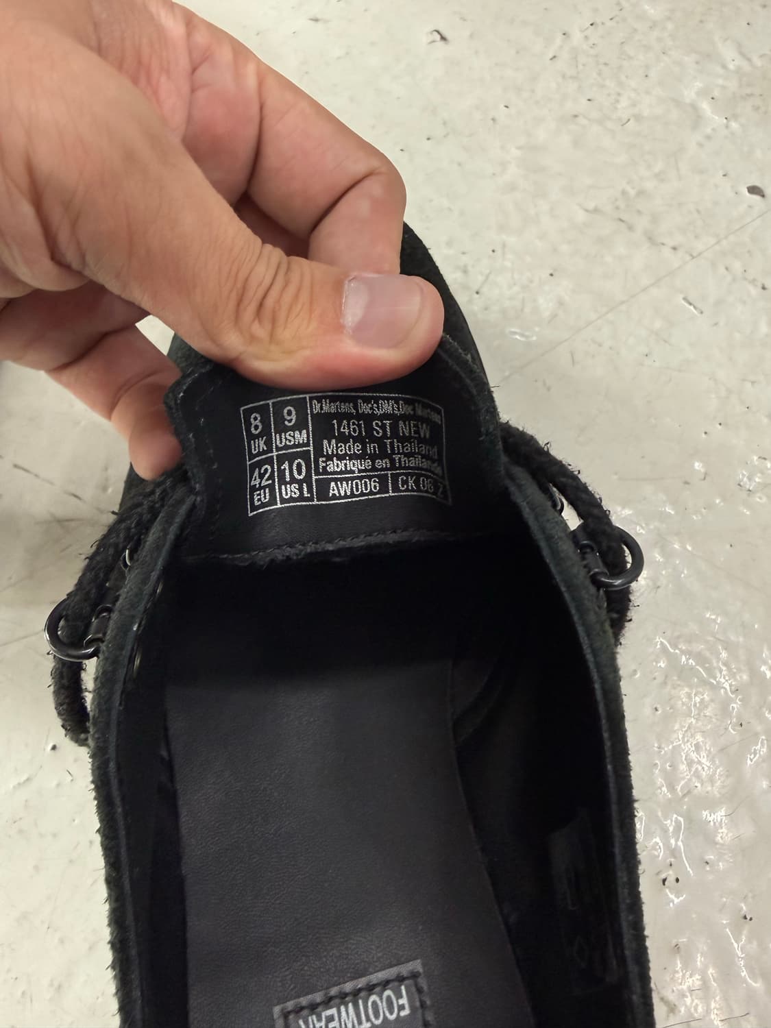 닥터마틴 스웨이드 42size 상품이미지9