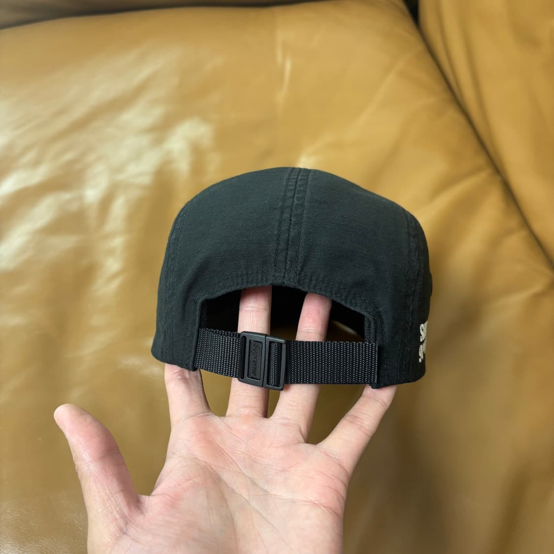 Supreme 슈프림 22fw 밀리터리 워시드 블랙 캠프캡 모자 상품이미지8