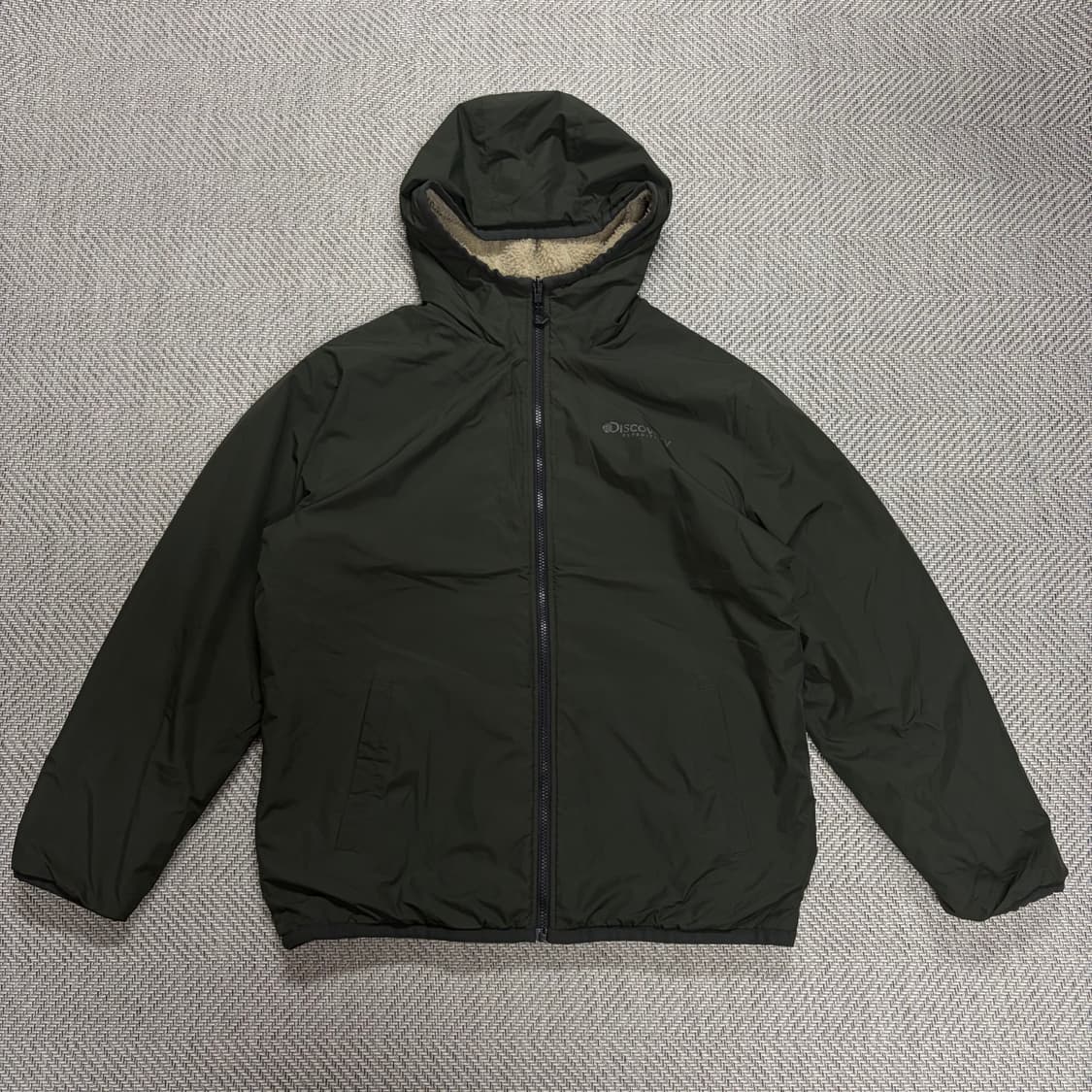 (110)디스커버리 양면 후드집업 상품이미지1
