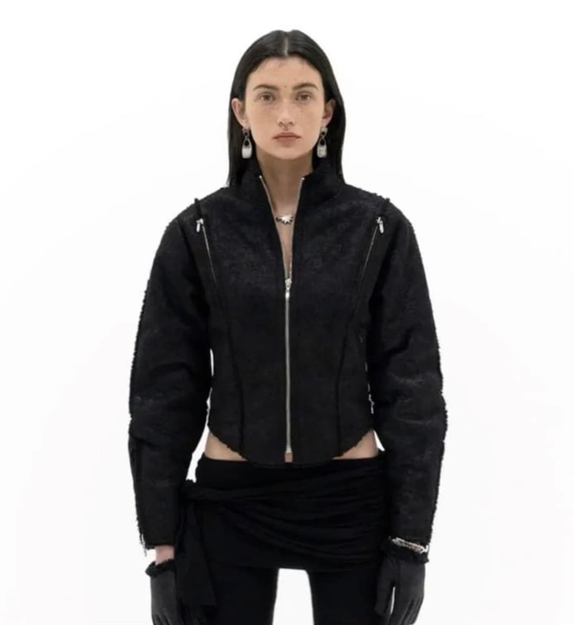 604service 무스탕 자켓 S 상품이미지1