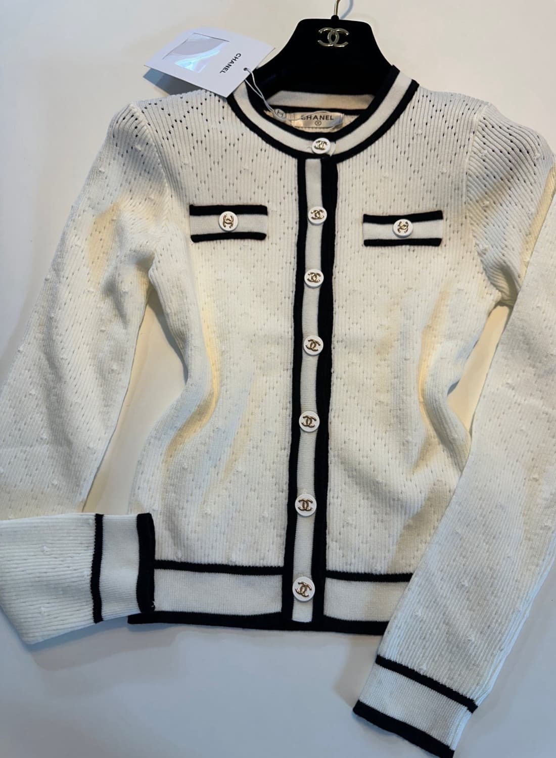 (새상품)샤넬가디건 상품이미지2