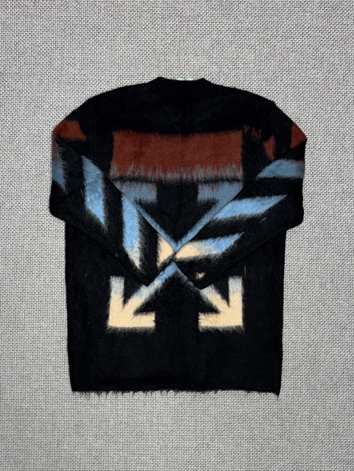 오프화이트 모헤어 니트 상품이미지1