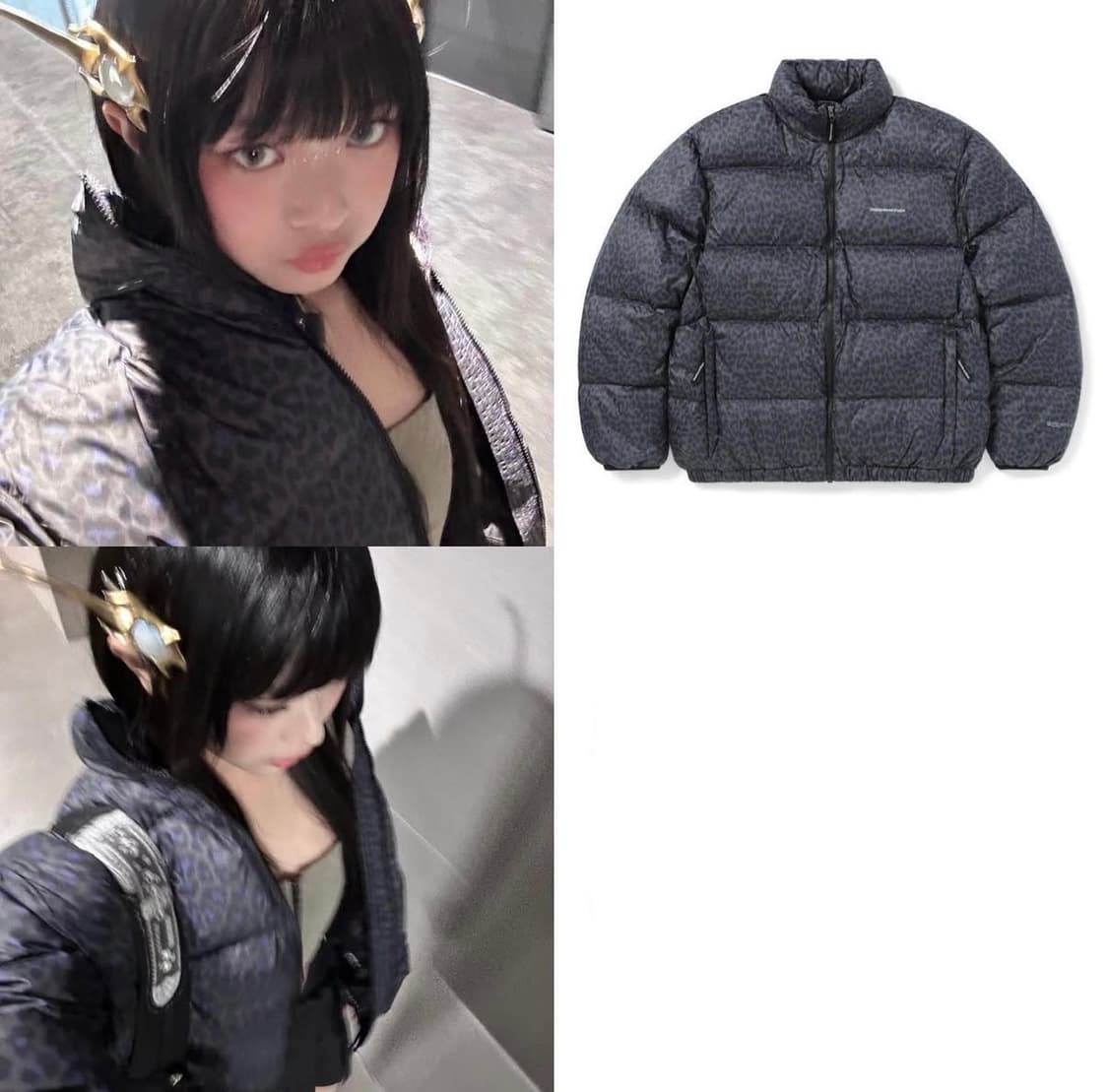 thisisneverthat 디스이즈네버댓 레오파드 패딩 상품이미지1