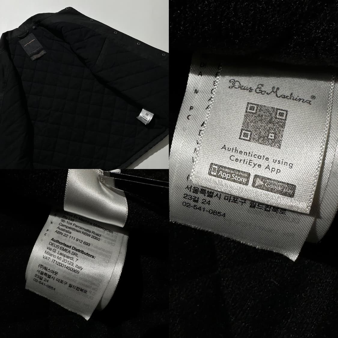 데우스 엑스 마키나 백로고 코치 자켓 상품이미지10