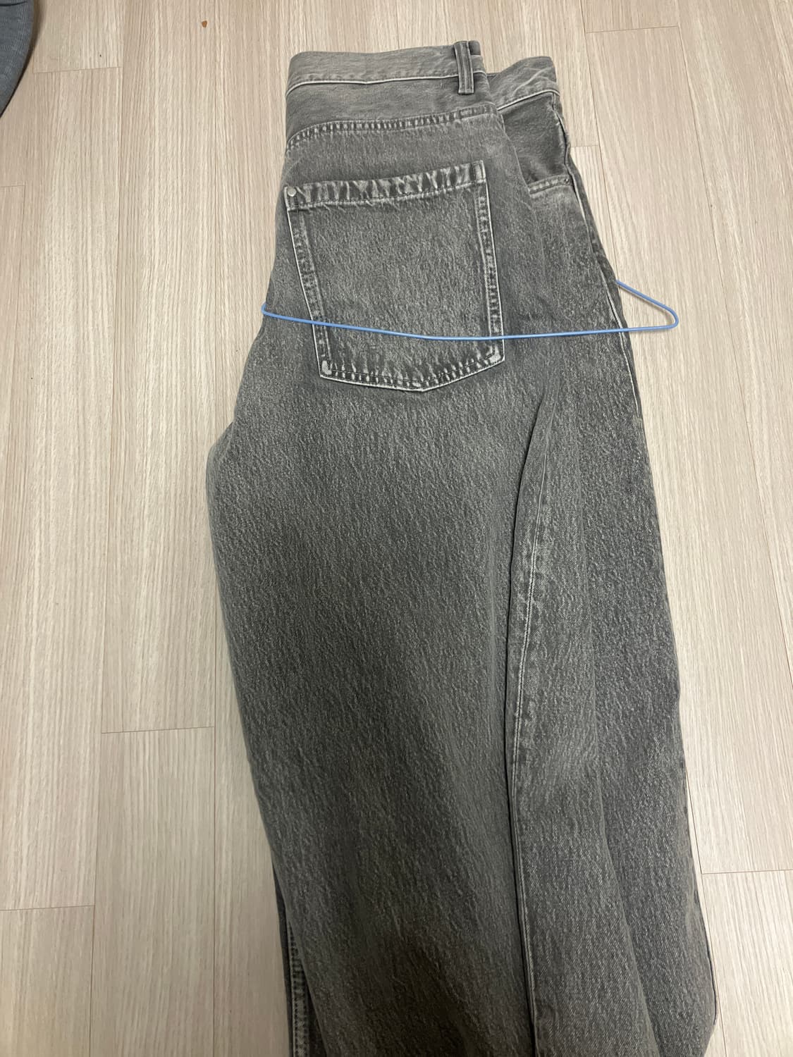 h&m 슈퍼배기 그레이 팝니다 34 사이즈 상품이미지1