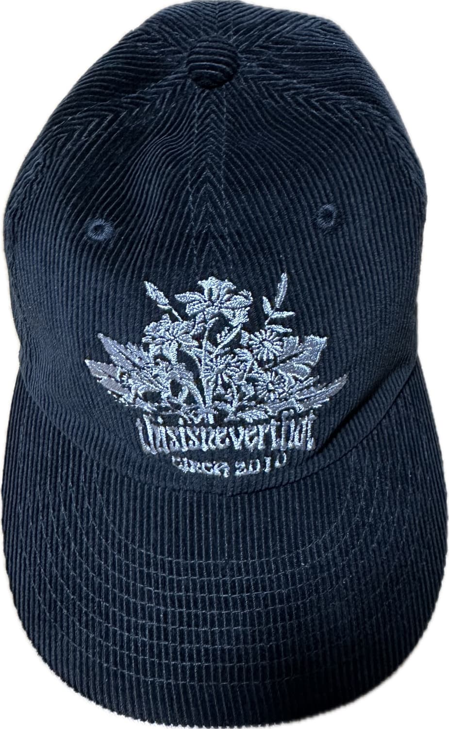 디스이즈네버댓 코듀로이 볼캡 블랙 상품이미지1