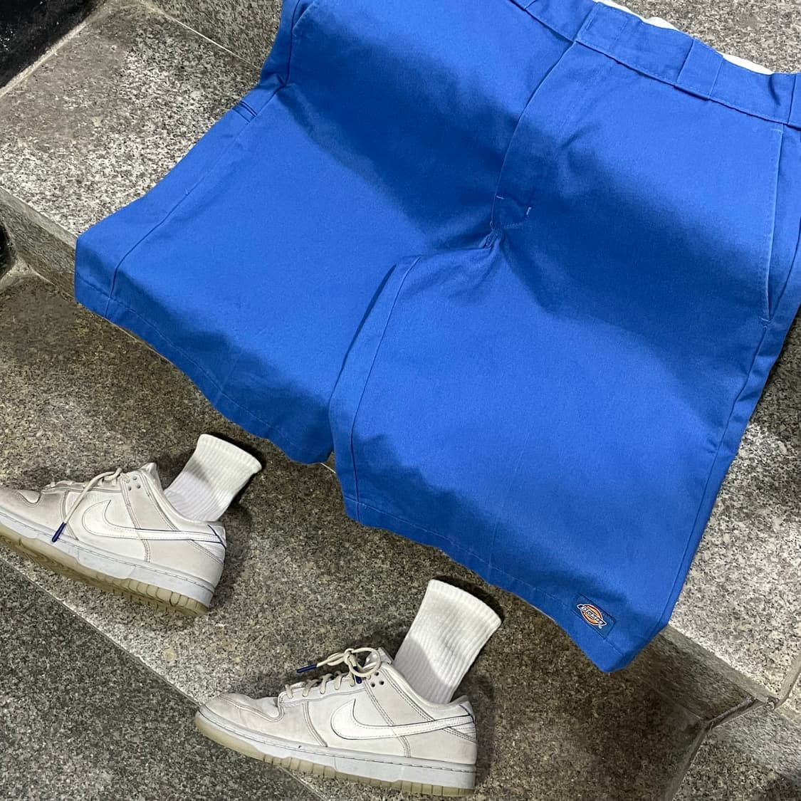 [32]DICKIES 디키즈 버뮤다 팬츠 블루 상품이미지1