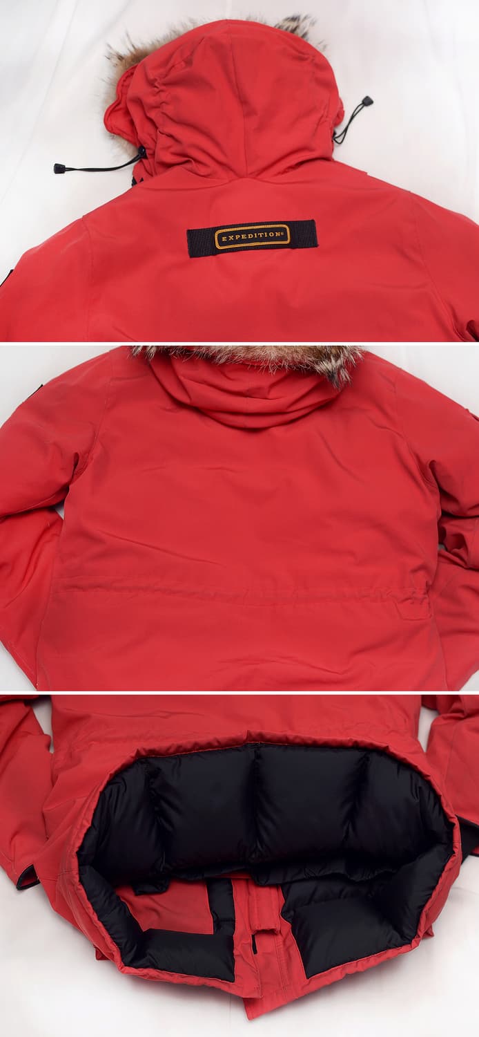 캐나다구스 익스페디션 헤비다운 패딩 파카 레드 (WM / 100+) 상품이미지5