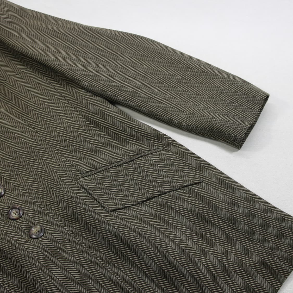 JAEGER 울 헤링본 자켓 (여성용 UK 14) 상품이미지6