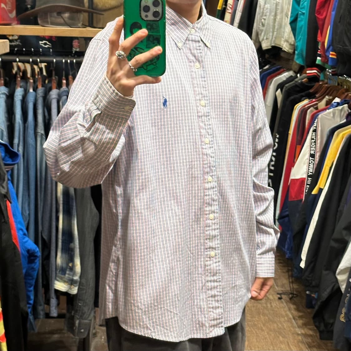 [HI] 폴로 랄프로렌 셔츠 클래식 체크 상품이미지4