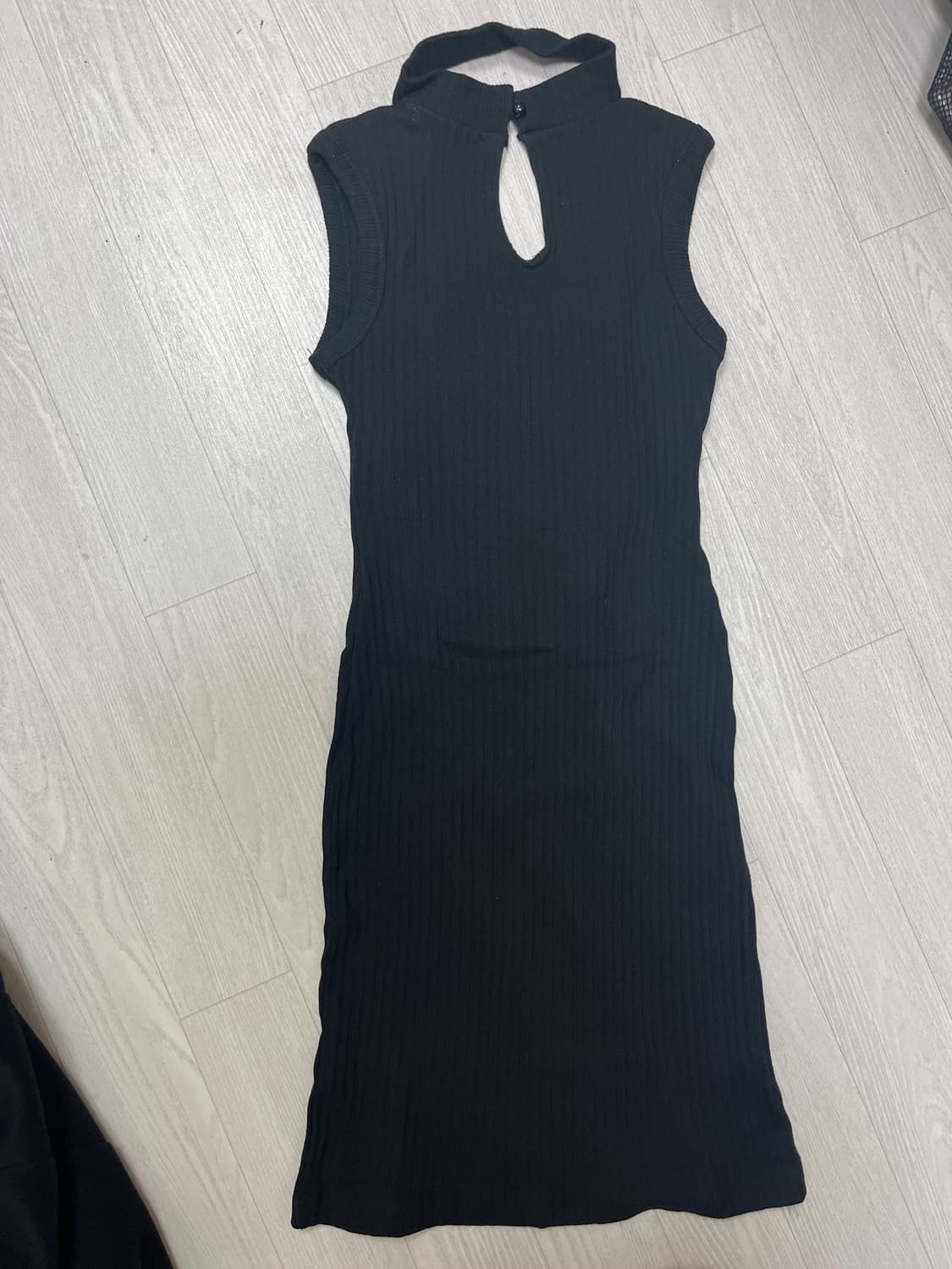 베메클 Princess chocker mini dress (black) 상품이미지3