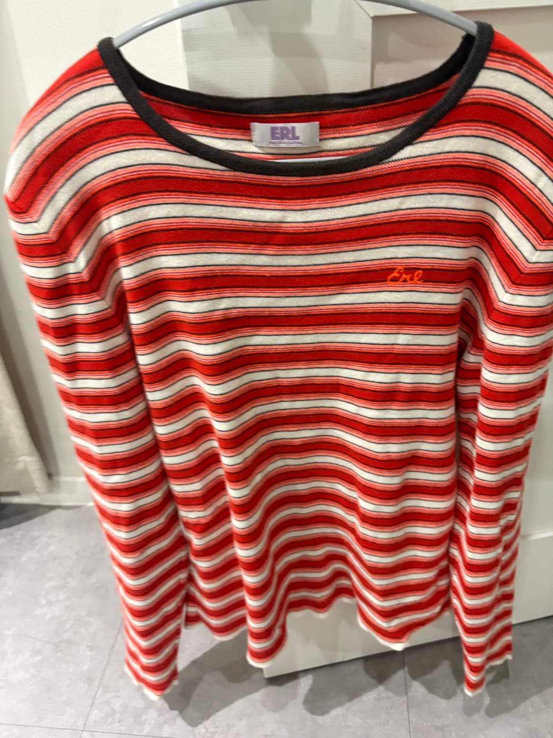 Erl 이알엘 스트라이프 롱슬리브xl 상품이미지1