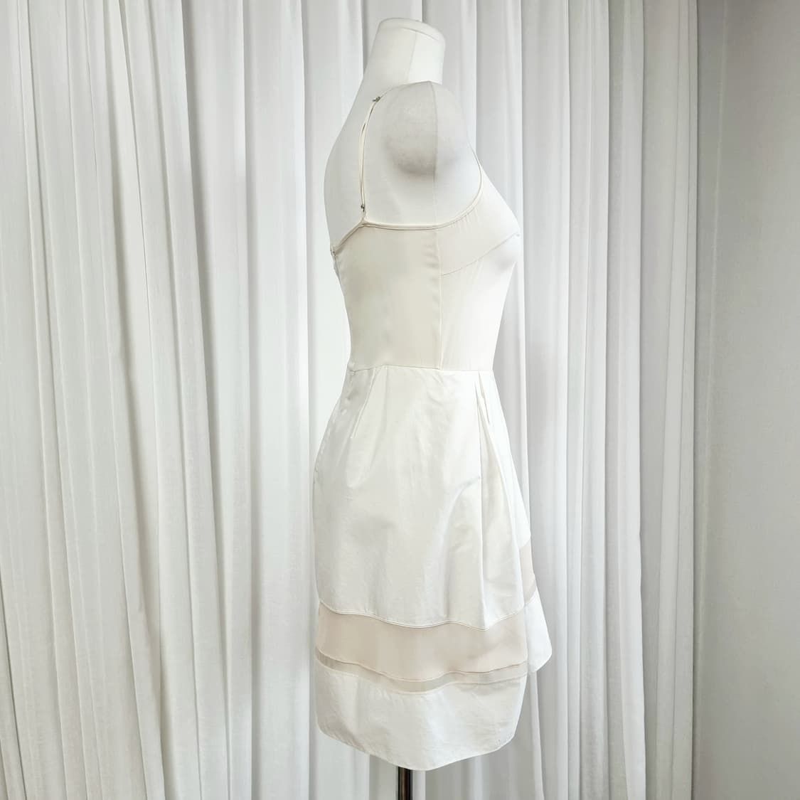 3.1 필립림 실크 코튼 뷔스티에 원피스 (44/표기0)  상품이미지2