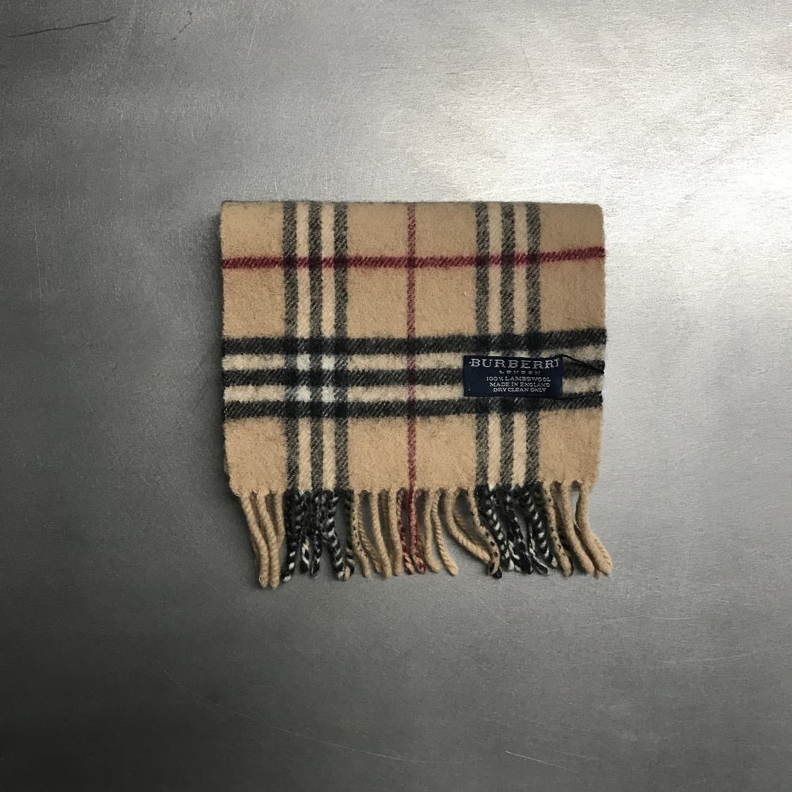 버버리 정품 램스울 머플러 베이지 상품이미지2