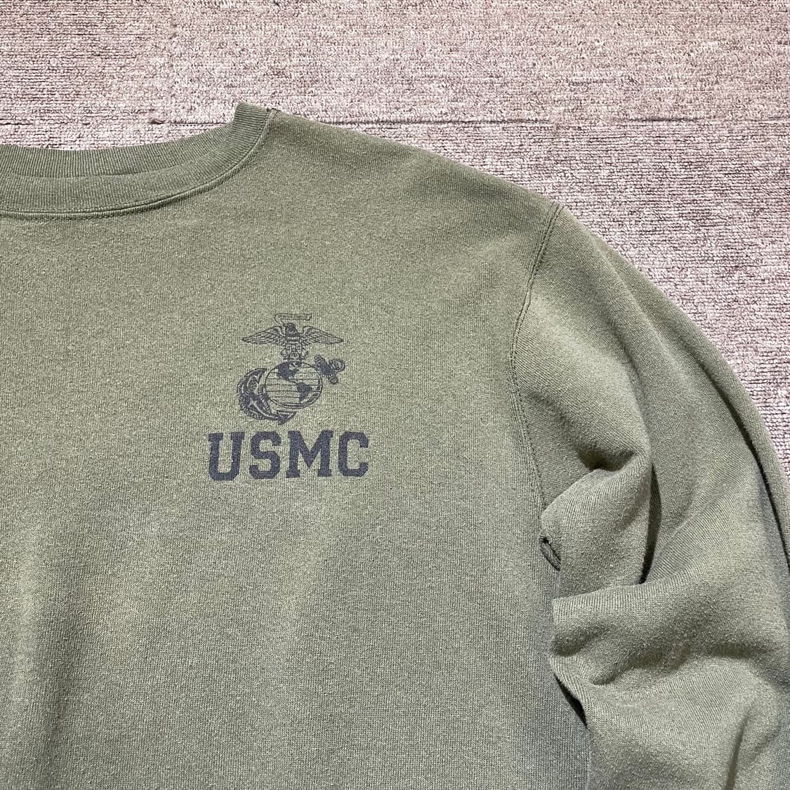 (M) USA USMC 밀리터리 미해병대 스웻셔츠 맨투맨   상품이미지3