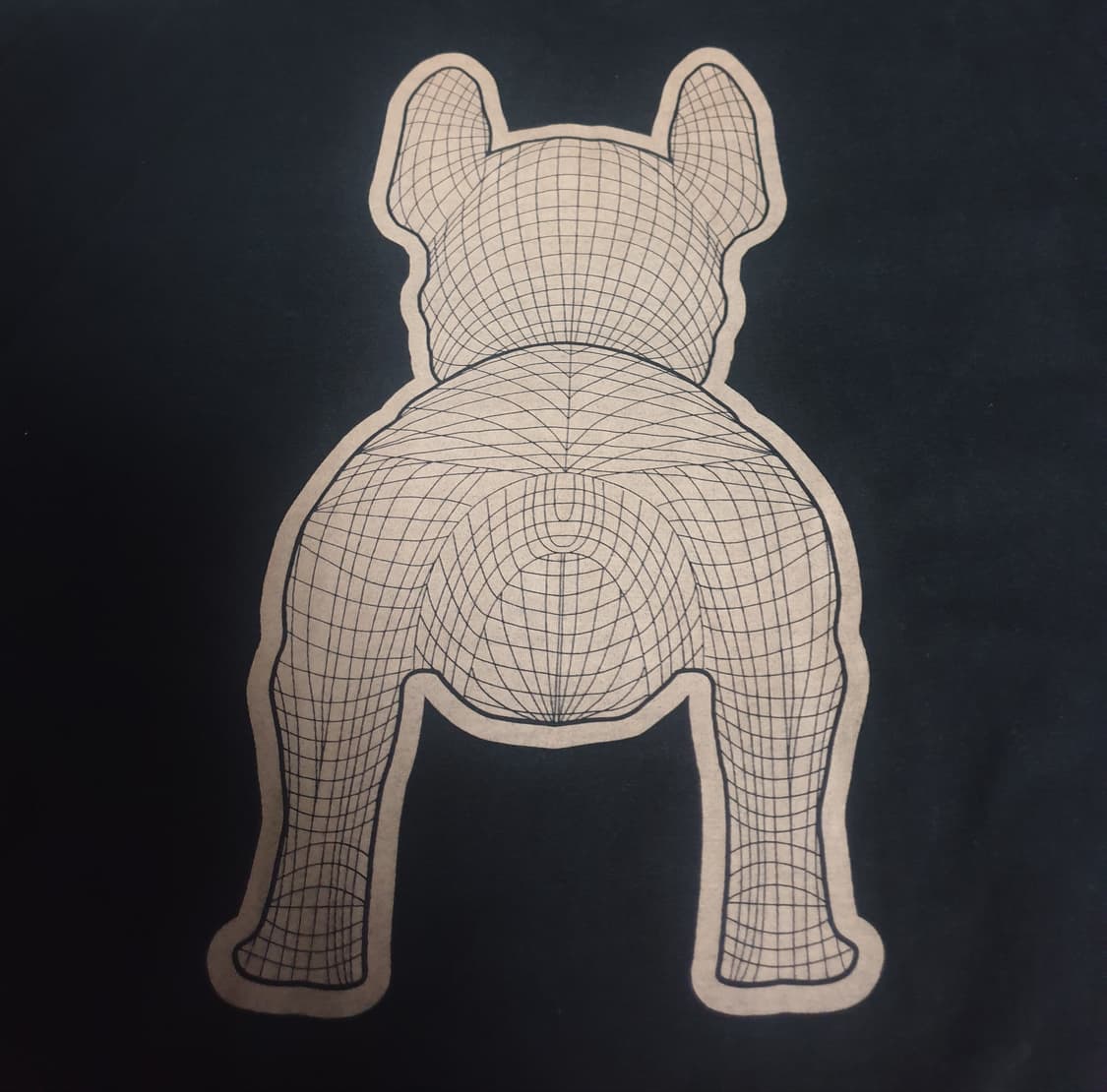 라이프워크 시그기처 블독 반판티 (M) 상품이미지3