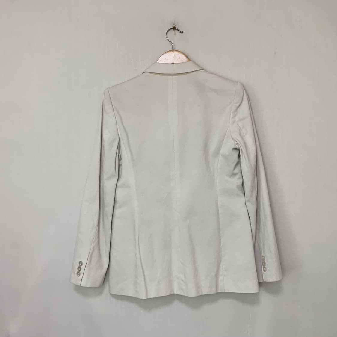 막스마라 이태리 빈티지 화이트그레이 포멀 블레이저 자켓 상품이미지7