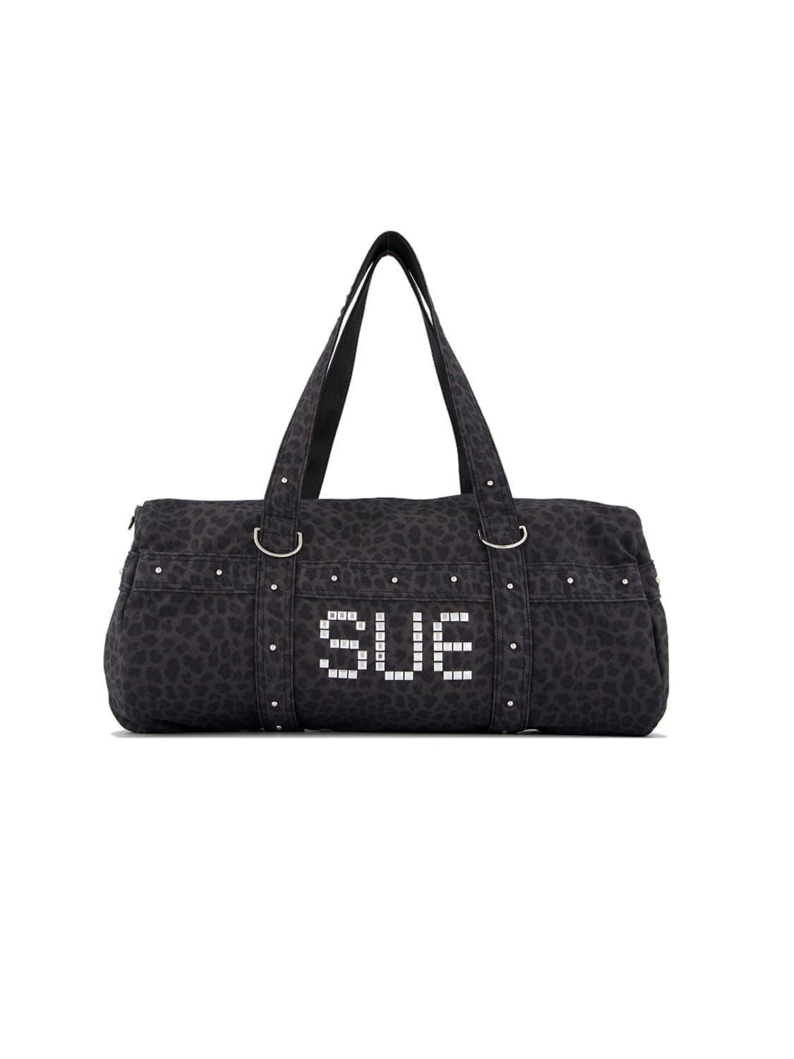 LEO STUDDED DUFFEL BAG / CHARCOAL 더플백 상품이미지5