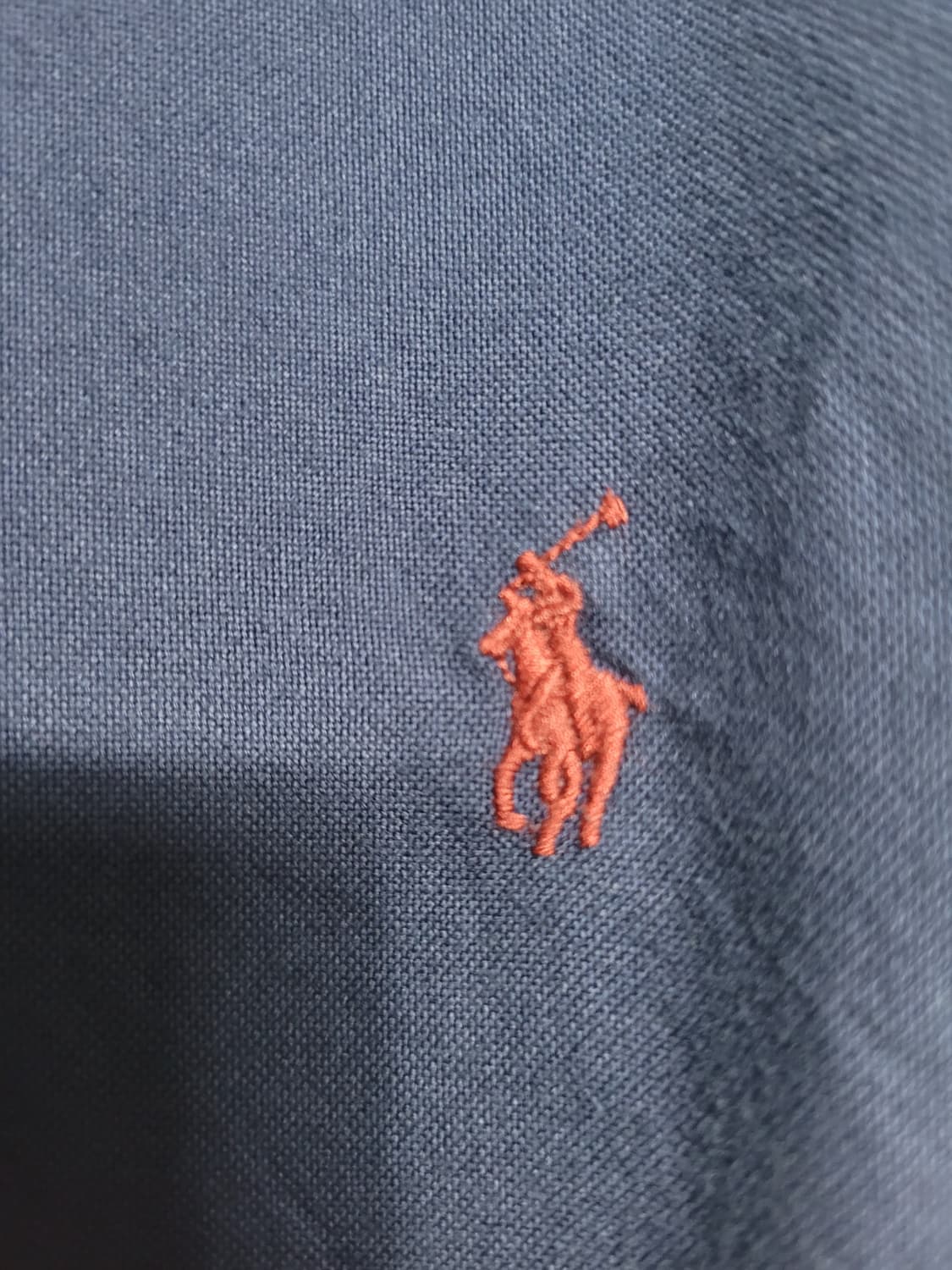 [새상품]폴로 가먼트다이 클래식핏s 옥스포드 셔츠 네이비 상품이미지2