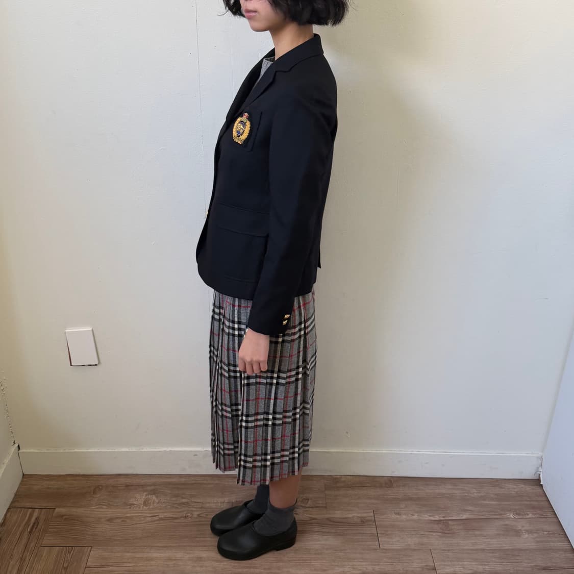 버버리 크레스트 금장 울 자켓 상품이미지4