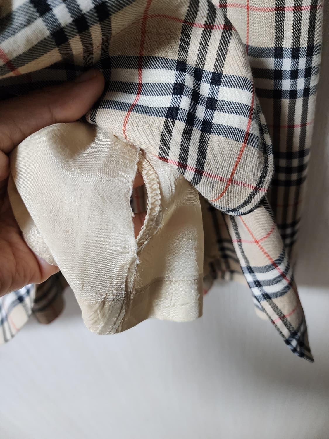 (정품) Burberry 버버리 노바체크 슬리브리스 원피스 상품이미지8