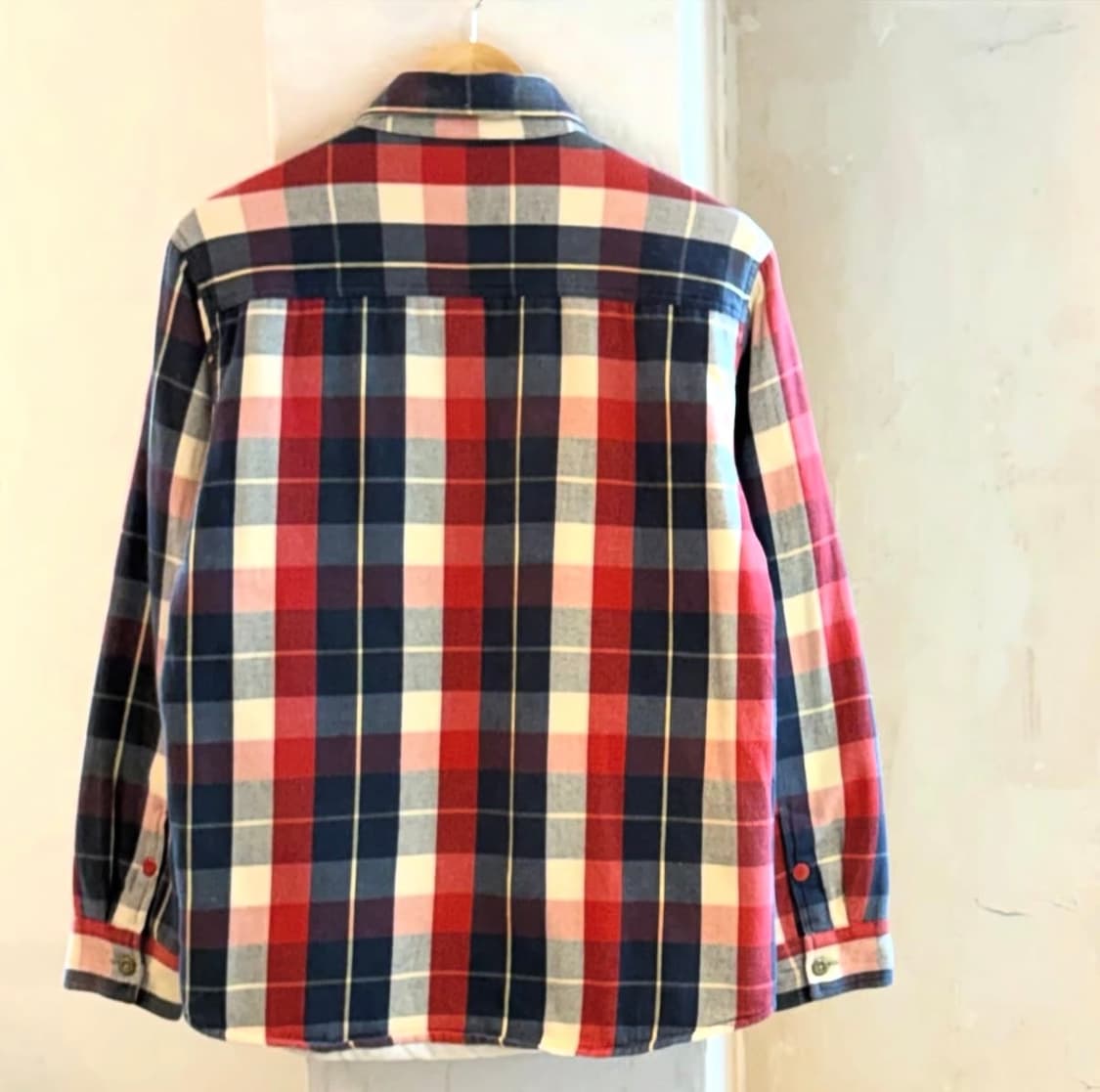 90‘s 스투시 퀼팅 체크 셔츠 자켓 상품이미지3