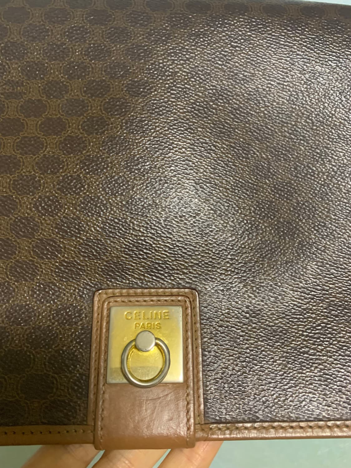 셀린느 마카담 숄더 크로스백. 정품 상품이미지9