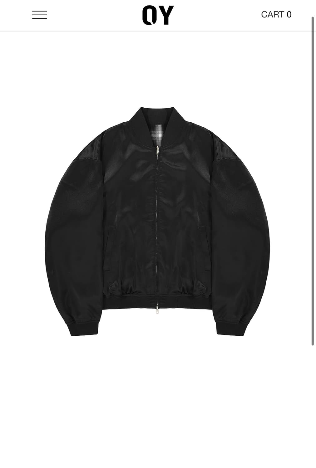 OY 오와이 리버시블 체크 블루종  상품이미지5