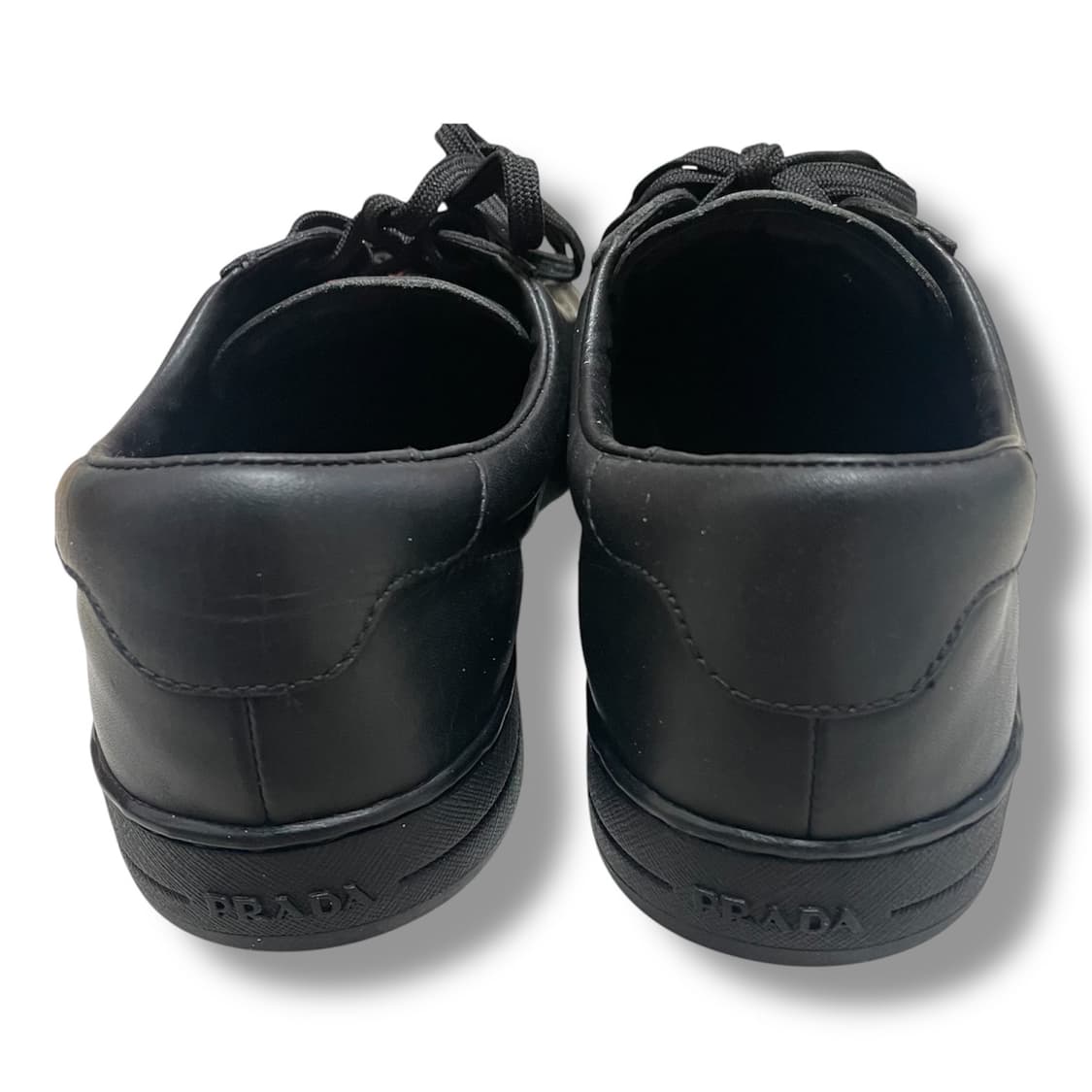 265~270) 프라다 스포츠 로고 레더 스니커즈 상품이미지4