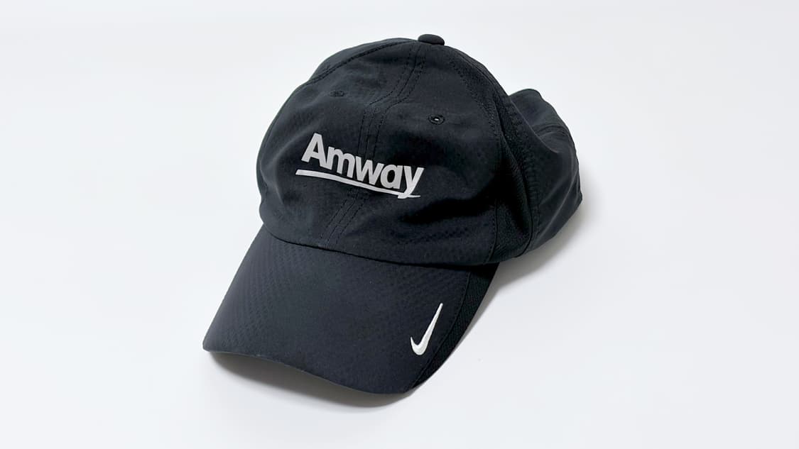 나이키 헤리티지86 드라이핏 검정 볼캡 ‘Amway’ 상품이미지2
