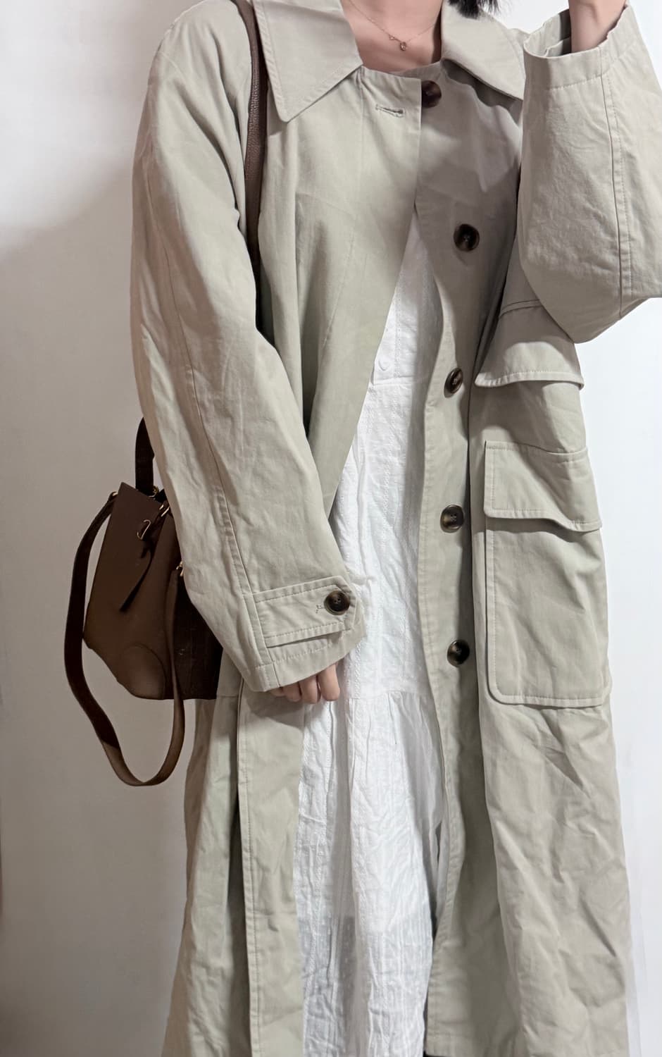 라퍼지 스토어 트렌치 롱코트 M 남녀공용  상품이미지1