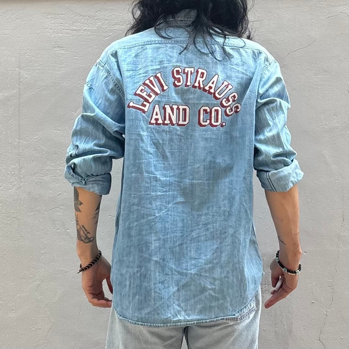 리바이스 데님셔츠 M 상품이미지9