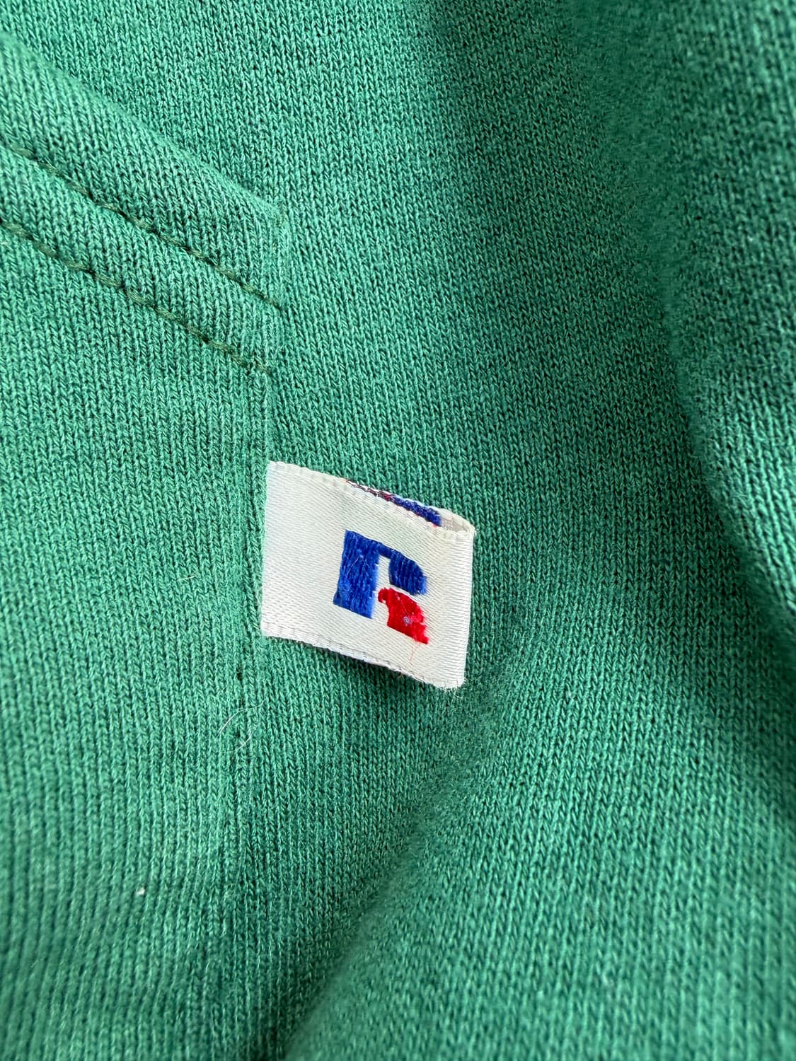 90s Russell Zip Up Hoodie (green) 상품이미지5