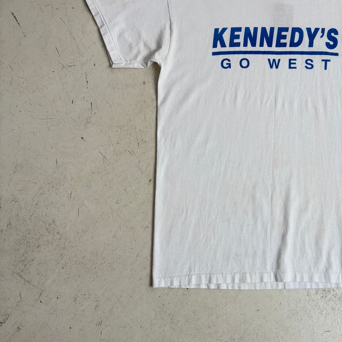 90s USA Kennedys 빈티지 싱글스티치 반팔티 L 상품이미지3