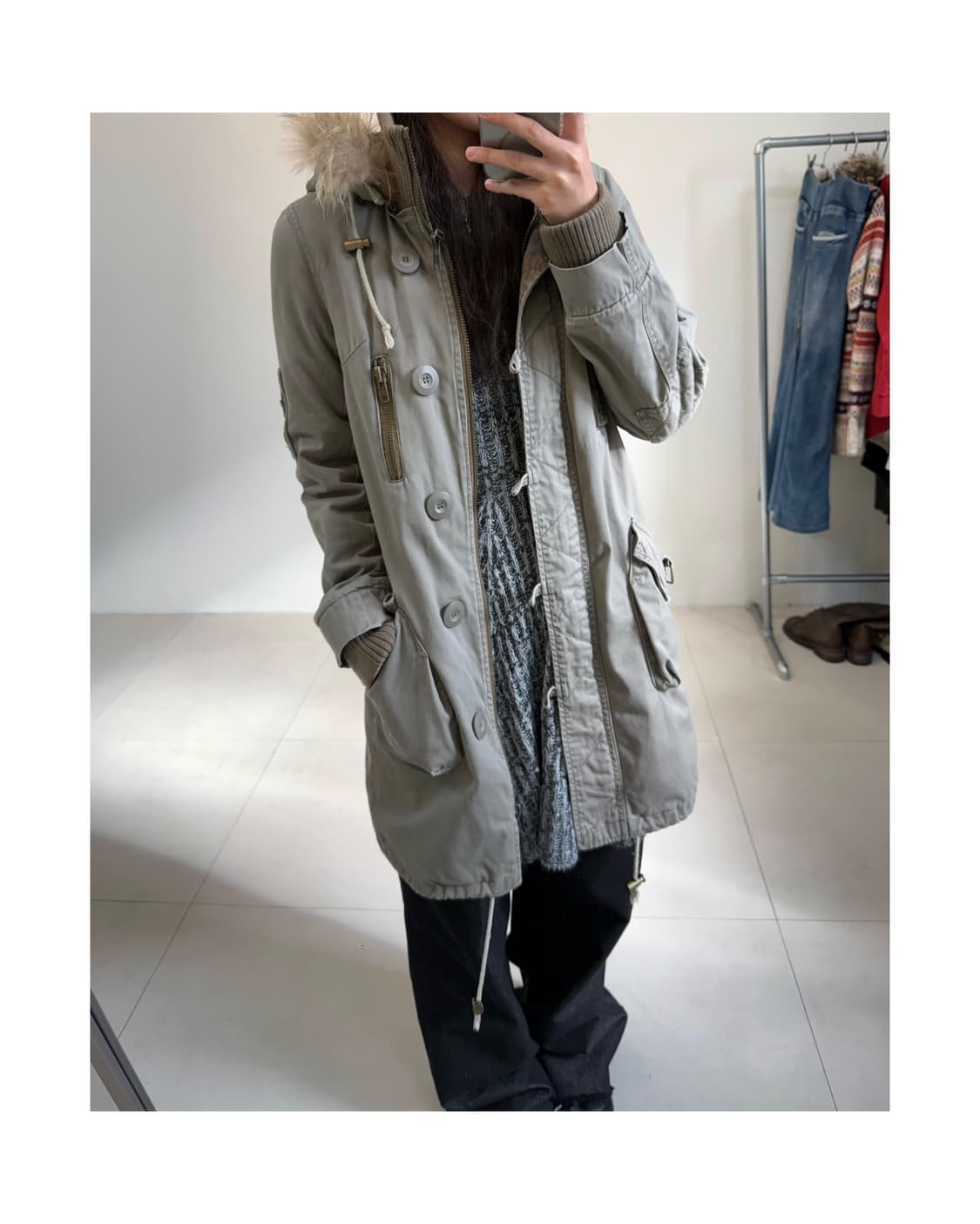 빈티지 야상 자켓 상품이미지8