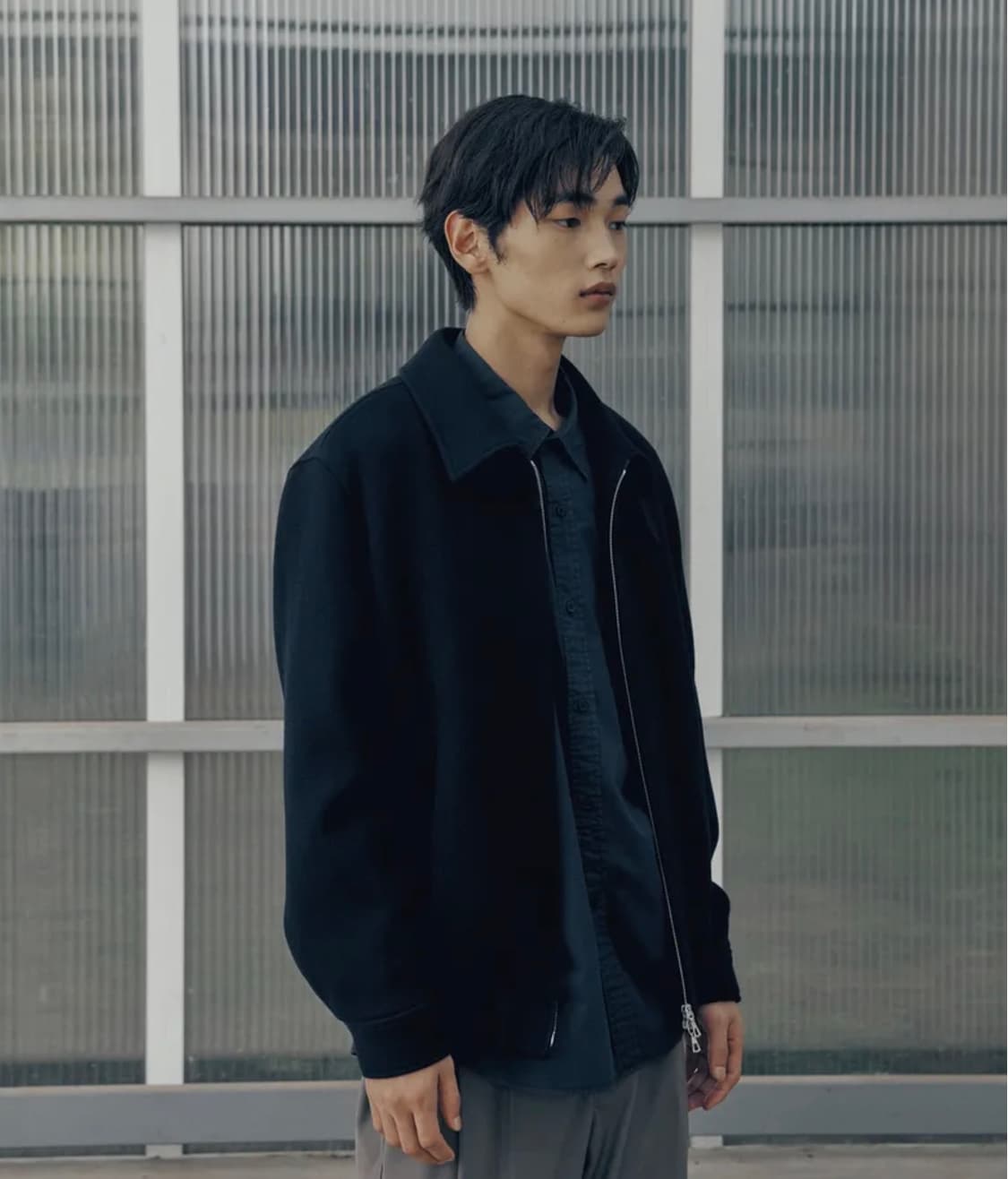 어나더오피스 볼륨 블루종(다크네이비/02사이즈) 쿠어벨리에포터리해브해드 상품이미지5