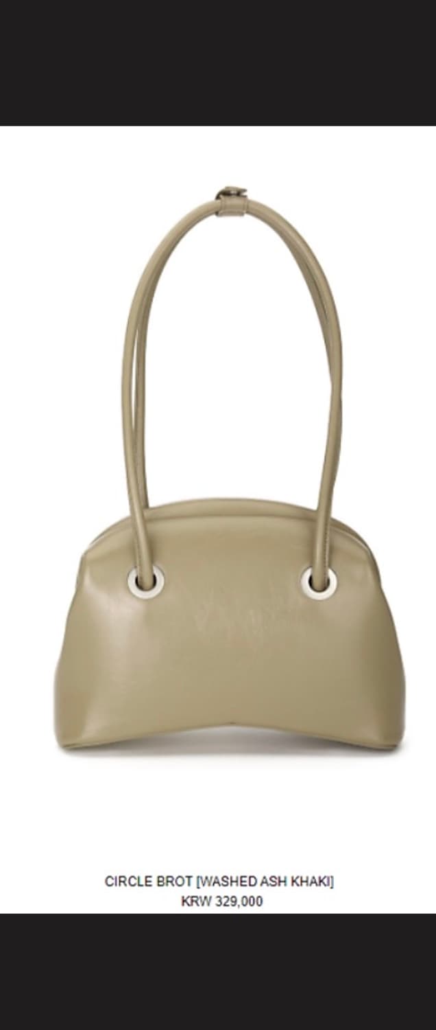 OSOI(오소이) 서클백 워시드 애쉬 카키 (더스트백0) 상품이미지8