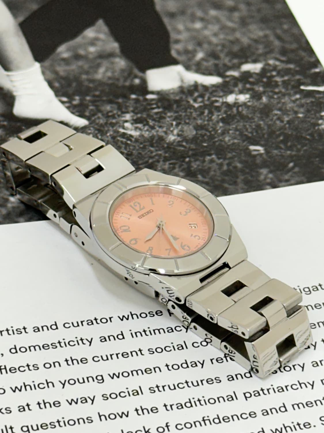 세이코 루키아 쿼츠 시계 풀박스 상품이미지6