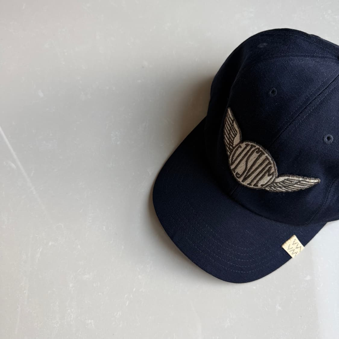 [OS] 비즈빔 23ss 엑셀시오르 2 로고 모자 네이비 상품이미지1